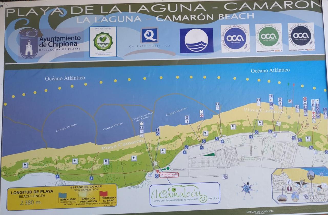 فيلا La Pavona 11 - 1ª Linea De Playa شيبيونا المظهر الخارجي الصورة